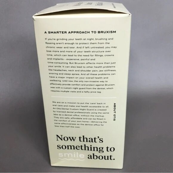 NEW IN BOX! $99 Otis Dental Mail-Order Custom Night Guard Kit - Picture 4 of 6